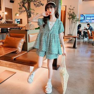 S03-07 Setelan baju import anak remaja simple ala korea