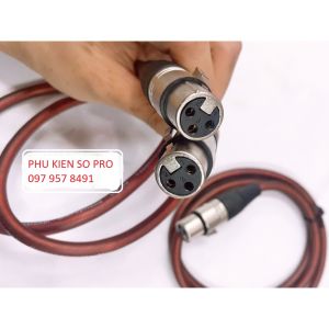 Dây 2 Đầu jack cắm Micro Canon XLR - 2 Đầu Âm dài 1M