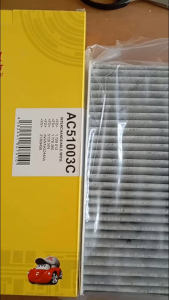Lọc gió máy lạnh than hoạt tính JS Asakashi AC51003C – Dành cho Ford Focus 2012–2019 – Hàng Nhật chính hãng