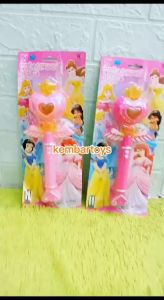 618 [Nyala Lampu dan Musik] Mainan Anak Putri Cantik Princess Wand Tongkat Peri Model Random