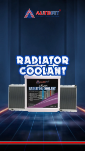 Autofit Pemulih Panas Radiator Cairan Anti Karat Hijau 1 Liter - Pemeliharaan Mesin Mobil/Motor