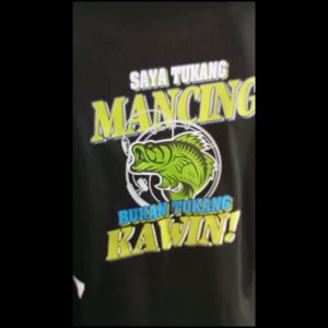 kaos pria lengan panjang Saya Tukang Mancing distro katun tc 30s premium tshirt terbaru murah