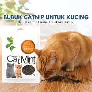 CATNIP CATMINT POWDER CAMILAN SERBUK KUCING《DAPAT 2 SHACET》