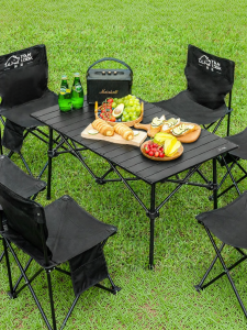 ANLOOK | Portable Camping Table and Chair Set