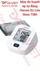 Máy đo huyết áp tự động Omron Ez Lite Hem-7180