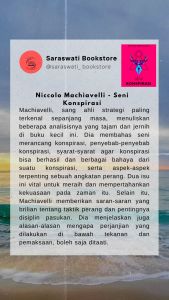 Seni Konspirasi by Niccolo Machiavelli