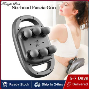 Hengfa Lina Six-head Fascia High-Frequency Body Massage Back and Waist Massager Massager Neck Shoulder Massager masajeador