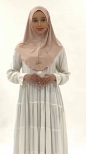 MAYSARON Hijab Nadine Non Pad bahan spandex Jersey