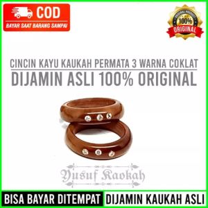 Cincin Kokka Kaokah Kaukah Asli 100% Original Motif Permata 3