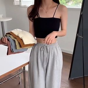 VIOLA FASHION Tanktop Bra Kemben Singlet Crop Tali Simpel Crop Top Women BR587