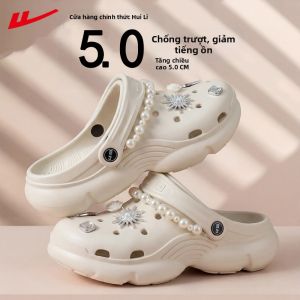 Warrior | Thick Sole Ballet Style Anti-Odor Slip-Resistant Hole Shoes