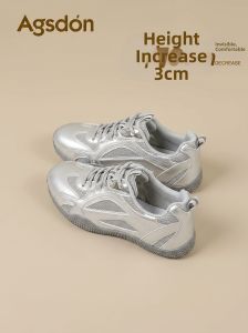 Agsdon | Silver New Summer and Fall Hit Sporty Leisure Sneakers