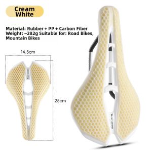 West Biking | Honeycomb 3D Bike Saddle Breathable and Shock-Absorbing