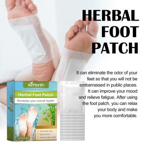 Lavender Foot Patch Relieve Fatigue Clean Foot Care Plant Wormwood Bamboo Vinegar