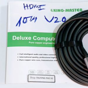 Cáp HDMI dài 10m (HDMI 2.0V Cable 4K - 2K 60Hz / KingMaster KH204