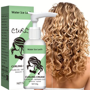 Curling Cream Moisturizing Curly Hair Elastic Styling Curly Hair Elastic Curly Hair Conditioner Neutral Suitable for All Hair Types