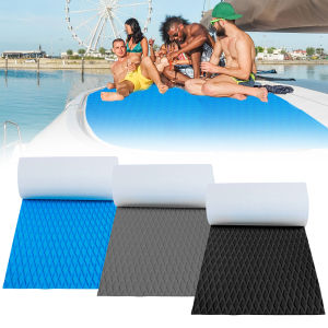 1200x300x5mm EVA Foam Boat Flooring Decking Sheet Self-Adhesive Boat Flooring Mat Non Slip Boat Deck Carpet Pad For Motorboat