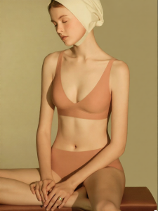 SUJILIANGPIN | Gather Support Soft Thin Bra For Small Chest