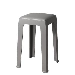 Thickened Plastic Stool Home Use Stackable Extra Thick Soft Padded Stool Robust Durable High End Feel Living Room Dining Table Spare Chair