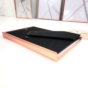 [SG Stock] Classy Epoxy White Frame | Black Frame with Gold Trimmings Photo Frame
