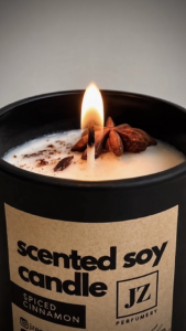Eucalyptus & Mint Handcrafted Scented Soy Candle | JZ PERFUMERY