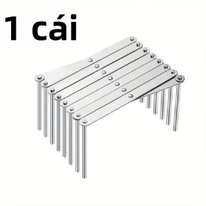 Giá Để Bát Đĩa Bằng Thép Không Gỉ Có Thể Thu Gọn Đa Năng Có Thể Điều Chỉnh Dùng Để Đựng Bát Đĩa Nắp Nồi