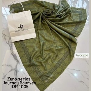 ZURA SERIES BY JOURNEY SCARVES JILBAB SEGIEMPAT JP MOTIF TERBARU JP JILBAB