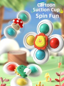 XIONGBUFAN | Windmill Teething Rotating Toy for Baby High Chair