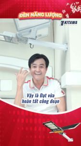 [300W] Đèn Đường Năng Lượng Mặt Trời 300W Kitawa BC1300-V