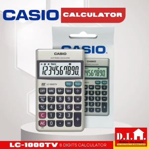 Do It Home Casio LC-1000TV 8 Digits Calculator Portable Type