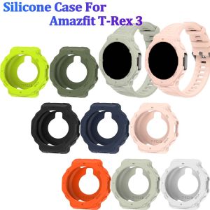 Watch Case For Amazfit T-Rex 3 - Durable Silicone Protective Case with Scratch-Resistant Design Precise Cutouts & Secure Fit
