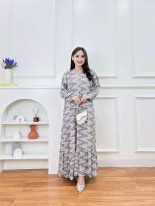 RANIA DRESD BY FANESSA / LONG DRESS MODEL TERBARU / LOMG DRESD RAYON BUSUI FRIENDLY