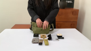 Tas Selempang Nylon Oxford Anti Air Kapasitas Besar Warna Solid Casual Korea Fashion Sling Bag JCTS268