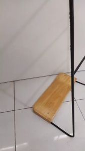 Ladder hanger kayu besi - Stand rak gantungan mukena - Rak tempat sajadah