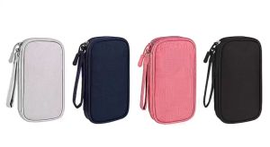 Túi Đựng Phụ Kiện Công Nghệ Chống Thấm – Đựng Cáp Sạc Tai Nghe USB Gọn Nhẹ Chia Ngăn Tiện Lợi