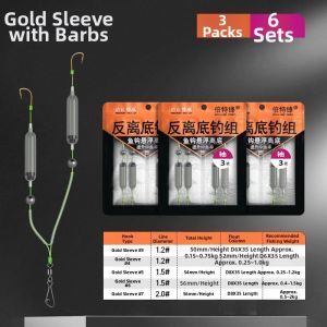 Anti Bottom Hook European Carp Rig