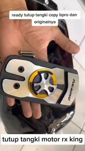 Tutup Tangki Cover Tangki RX King CNC Copy BPRO Lebih Rapih Plus Baut Stainless