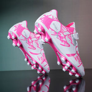 Childrens Football Shoes with Magic Tape Boys And Girls Primary School Students Anti-Slip Wear-Resistant Large Childrens Shoes