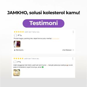 Jamkho Herbal 100ML Untuk Turunkan Kolesterol Kadar Lemak Darah