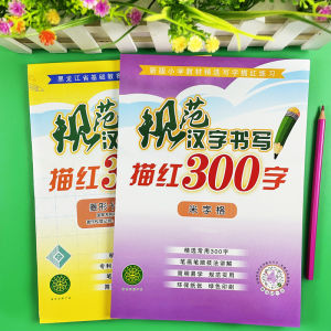 Sách Tập Viết Chữ Trung Quốc Cho Trẻ Em Từ Lớp 1 Đến Lớp 3 300 Từ Quyển Luyện Tập Viết Chữ Hán Theo Thứ Tự Nét Chính Quy