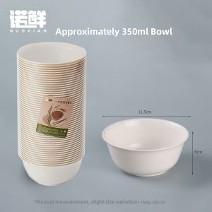 NUOXIAN | Rice Husk Eco-friendly Tableware Kit for Camping Picnic Restaurant Banquet