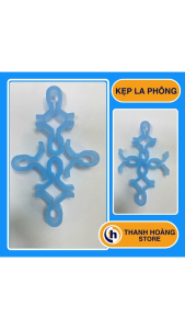 [Combo 500 cái] Móc nhựa kẹp la phông - Kẹp chống bung la phông - Kẹp la phông trần thả chống bung