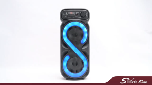 Outdoor Bluetooth Karaoke With Mic Big Size Original Super Bass Stereo wireless rechargeable Speaker