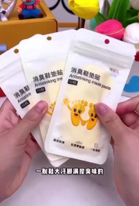 Miếng Dán Khử Mùi Giày Tiện Lợi – Combo 2 Gói (10 Miếng/Gói) – Khử Mùi Hút Ẩm Giữ Giày Khô Thoáng