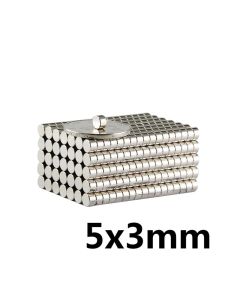 5x3 mm Small Round Powerful Magnet 5mmx3mm For Home Refrigerators Offices DIY 5x3mm Strong Magnets 5*3