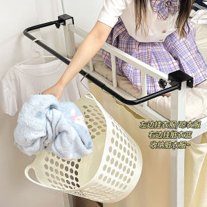 Bed Tail Clothes Hanger Retractable Dormitory Essential Clothes Drying Rod Bed Head Side Stainless Steel Storage Rack