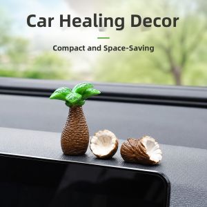 BAIMANG | Coconut Shell Palm Tree Summer Beach Car Interior Decor