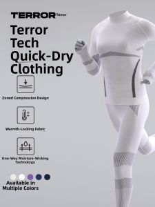 TERROR | Quick-drying Womens Functional Underwear For Skiing Running Outdoor Sports