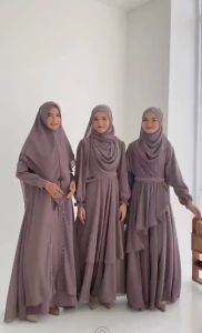 Billa Maxy Dress I Gamis murah I Kondangan l Jumbo l Fashion Muslim l Gamis ceruty babydoll l Gamis Putih Elegan l Maxy l Gamis Umroh