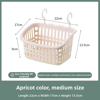 Bathroom and Kitchen Hanging Storage Basket